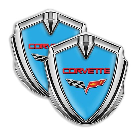 CHEVROLET CORVETTE Emblem Self-adhesive Badge Bumper Sticker - Etsy