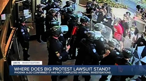 Phoenix protest lawsuit continues, no officers have received discipline ...