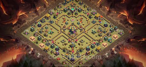 Best War Base TH14 with Link - Town Hall Level 14 CWL Base Copy - (#197)