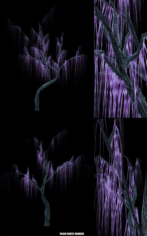 Alien Trees 3D Models designfera