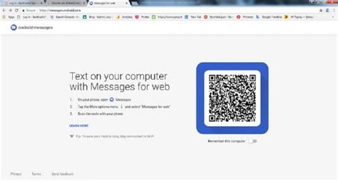 Image result for Https Messages Android QR Code