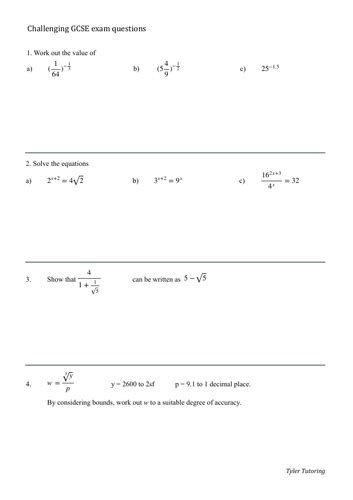 Image result for Math GCSE Mock Test