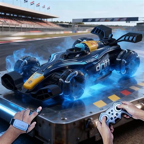 RC 4x4 Rise X One Drift Smoke Car, 2.4Ghz Hand Sensor Gesture Control ...