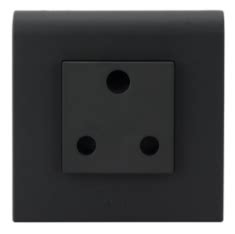 25A 2 Module Socket (Black) 673147 - Electrical and Networking ...