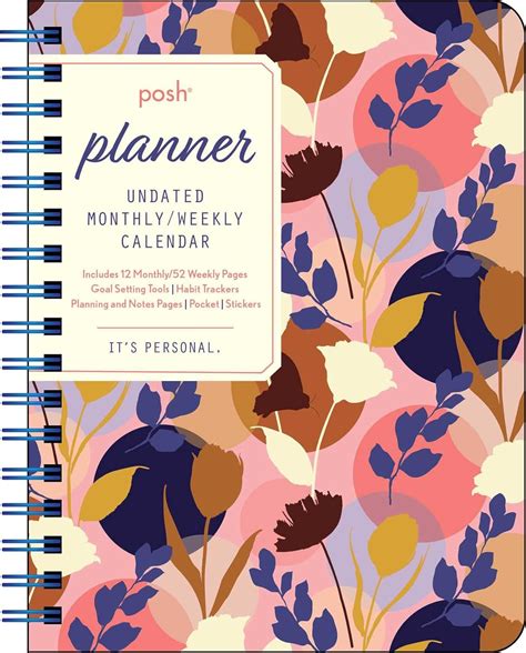 Buy Posh: Planner Undated Monthly/Weekly Calendar Book Online at Low ...