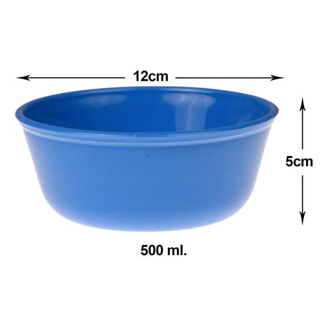 Kuber Industries Bowls|Plastic Dishwasher Safe Bowl|Serving ...