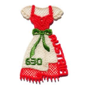 Austria 2016 Dirndl Embroidery Unusual Stamps-shape of 👗 dress ...