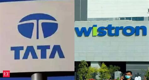 Tata Electronics acquires 100% stake in Wistron India - The Economic Times