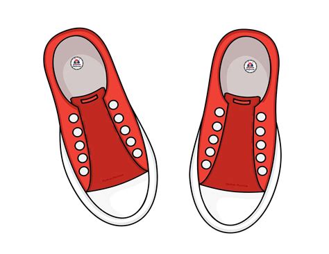 Free Printable Shoe Lacing Template - Content Calendar Template