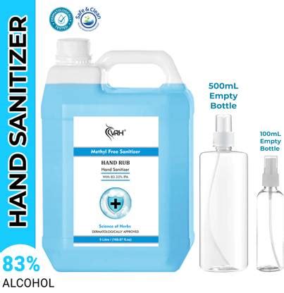 vrh Rose Fragrance 83% Alcohol Non-Sticky Disinfectant Liquid Based ...