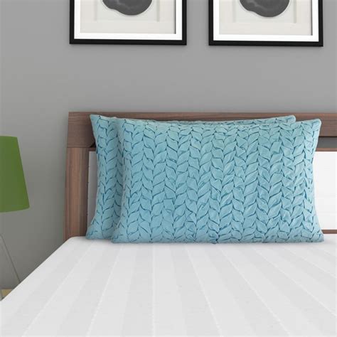 Buy Organic Smocked Cushion Covers - Set of 2 - 30 x 50 cm from Home ...