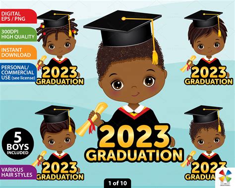 2023 Graduation Clipart Vector Preschool Student PNG - Etsy México