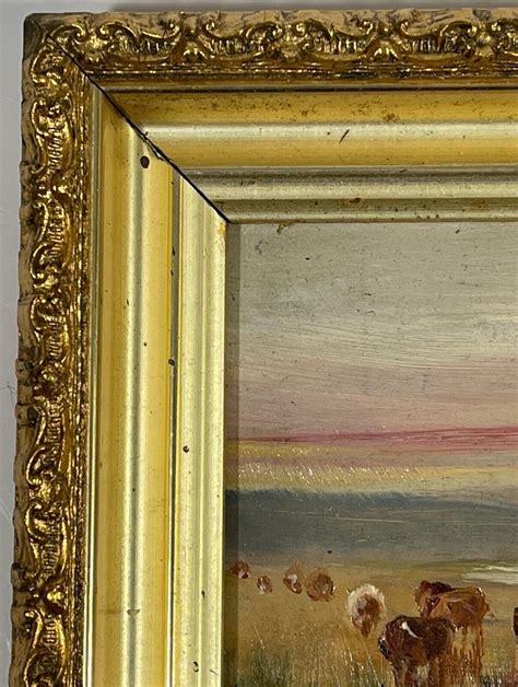 Jasper Francis Cropsey (1823-1900) Hudson River School Miniature Oil ...