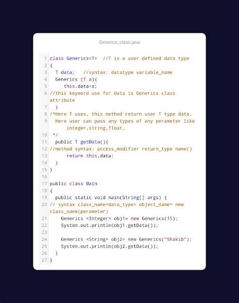 Generics Java Code Tamil 的图像结果