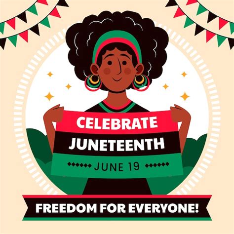 Juneteenth Clip Art Vectors & Illustrations for Free Download | Freepik