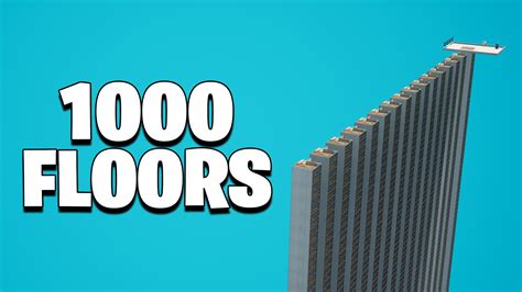 1000 Floors Dropper! 3192-3825-1025 by niwu - Fortnite Creative Map ...