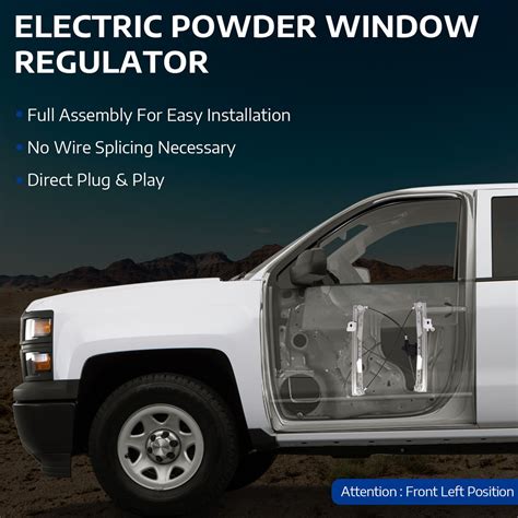 749-509 Replacement BDFHYK Power Window Regulator (No Motor) – Front ...