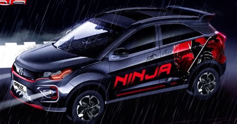 Tata Nexon Ninja Edition is Stealth Fighter-Inspired » Car Blog India