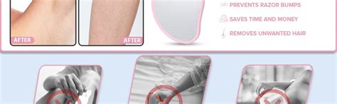 ANKEV Crystal Hair Remover for Women and Men Reusable, Hair Remover ...