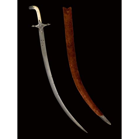 (#151) A Rare signed Arab Watered-Steel Blade, Syria, 16th Century ...