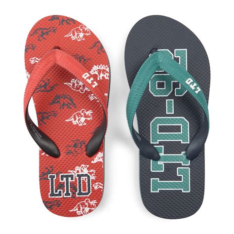 2-pack Kid Boy Flip Flops (3106098) | LTD Kids