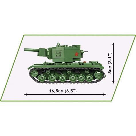 KV-2 tung tank - Cobi byggeklosser andre verdenskrig 2731 Shop