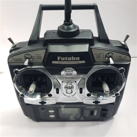 FUTABA TRANSMITTER T6EX WITH R617FS 7CH RECEIVER QUALITY PRE-OWNED ...
