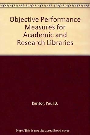 Buy Objective Performance Measures for Academic and Research Libraries ...