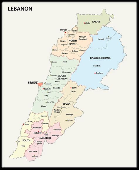 Lebanon Maps & Facts - World Atlas