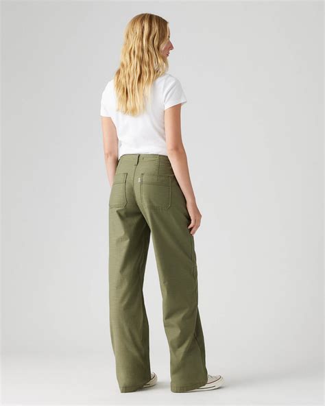 90s Straight Women's Pants - Green | Levi's® US