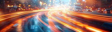 Glossy transportation pathways digital art showcasing innovation in ...