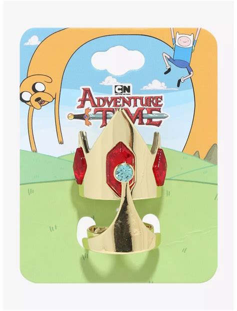 Adventure Time Ice King & Princess Bubblegum Ring Set | Hot Topic ...