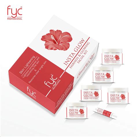 INSTA GLOW FAIRNESS AND GLOWING FACIAL KIT (260g) – FYC PROFESSIONAL