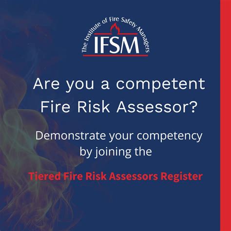 We keep a highly regarded register of Fire Risk Assessors that anybody ...