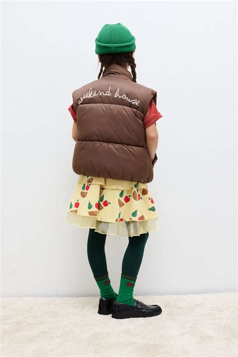 Brown Puffer Vest – weekend house kids.