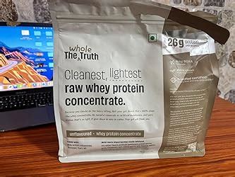 The Whole Truth Whey Protein Concentrate Unflavoured |1 kg (2.2 lbs ...