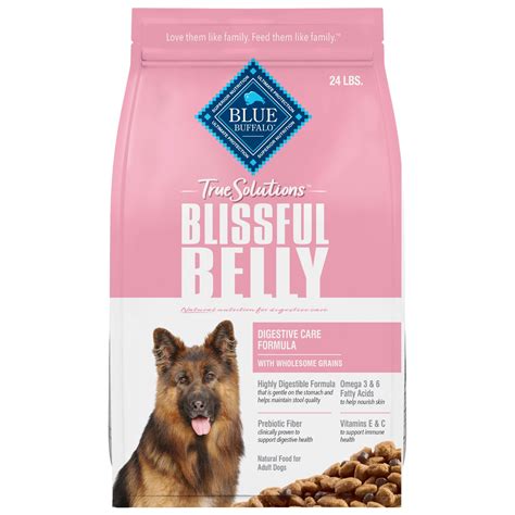 BLUE BUFFALO True Solutions Blissful Belly Adult Chicken Dry Dog Food ...
