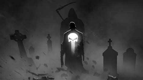 The Punisher By Bosslogic 4k Wallpaper,HD Superheroes Wallpapers,4k ...