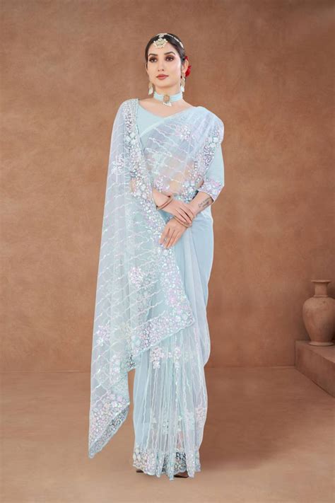Rani 1517 Colors Fancy Net Saree Collection