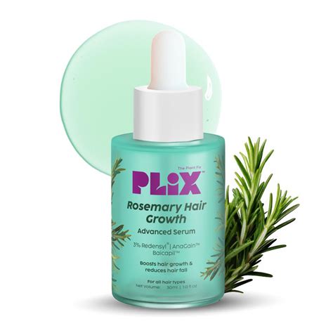 Buy The Plant Fix Plix Rosemary Hair Growth Serum with 3% Redensyl, 4% ...