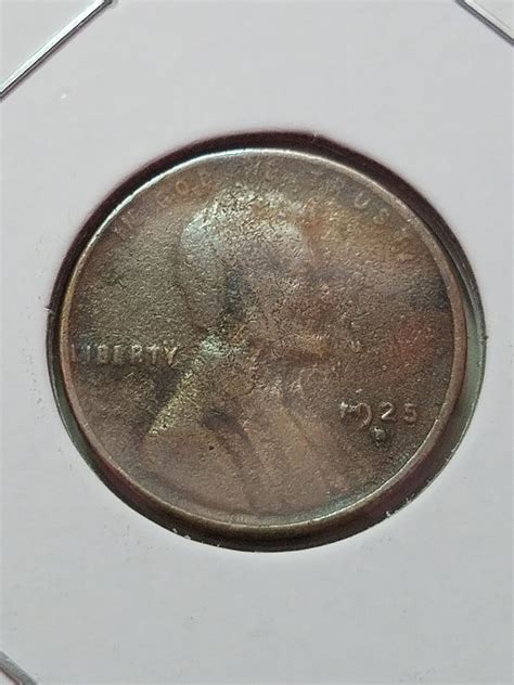 1925 D Lincoln Wheat Cent Penny Copper with Rotated Die - For Sale, Buy ...