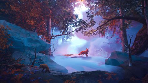 Forest Fox Wallpapers - Top Free Forest Fox Backgrounds - WallpaperAccess