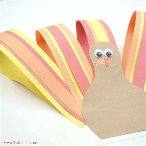 How to make an easy paper turkey craft with kids