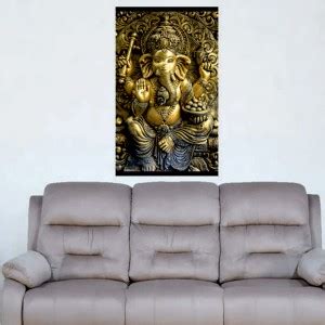 Chitranjali Lord Ganesha Digital Wall Painting in MDF Board For Wall ...