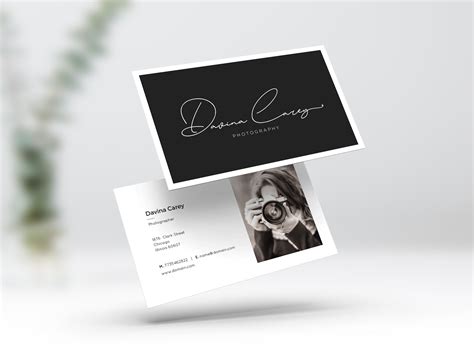 Cool Photography Business Cards 的图像结果