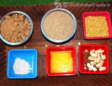 Samai sakkarai pongal | Little Millet Sweet Pongal-How to make-Stepwise ...