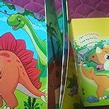Dinosaur World - Lift The Flap Book for Kids Age 3-6 Years with Bright ...