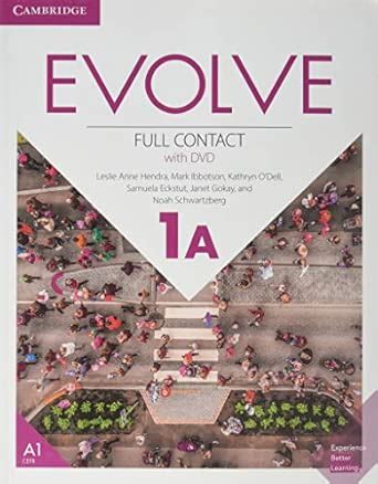 Buy Evolve Level 1A Full Contact with DVD Book Online at Low Prices in ...