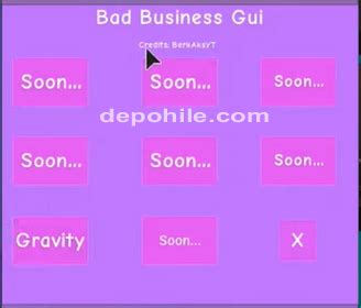 Image result for Bad Business Script Roblox GUI Jjsploit