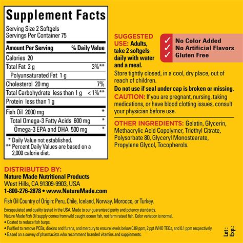 Mua Burp Less Fish Oil 1000 mg Softgels, Fish Oil Supplements, Omega 3 ...